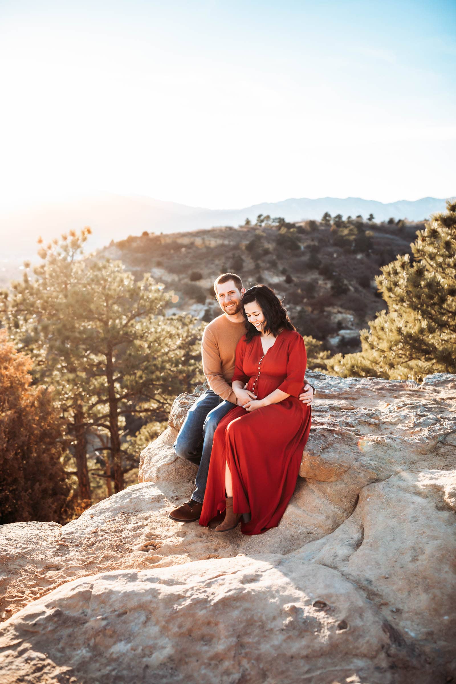 Maternity Couple in Colorado Springs