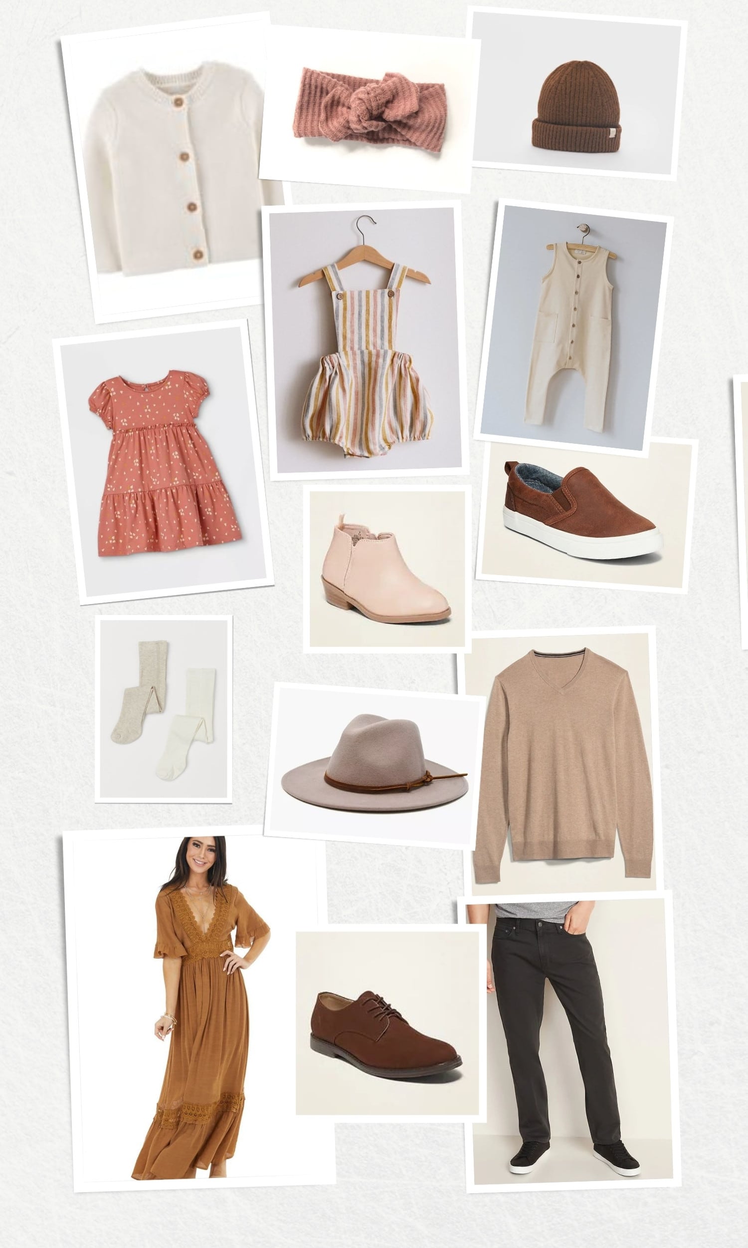 Pink and Brown Style Board