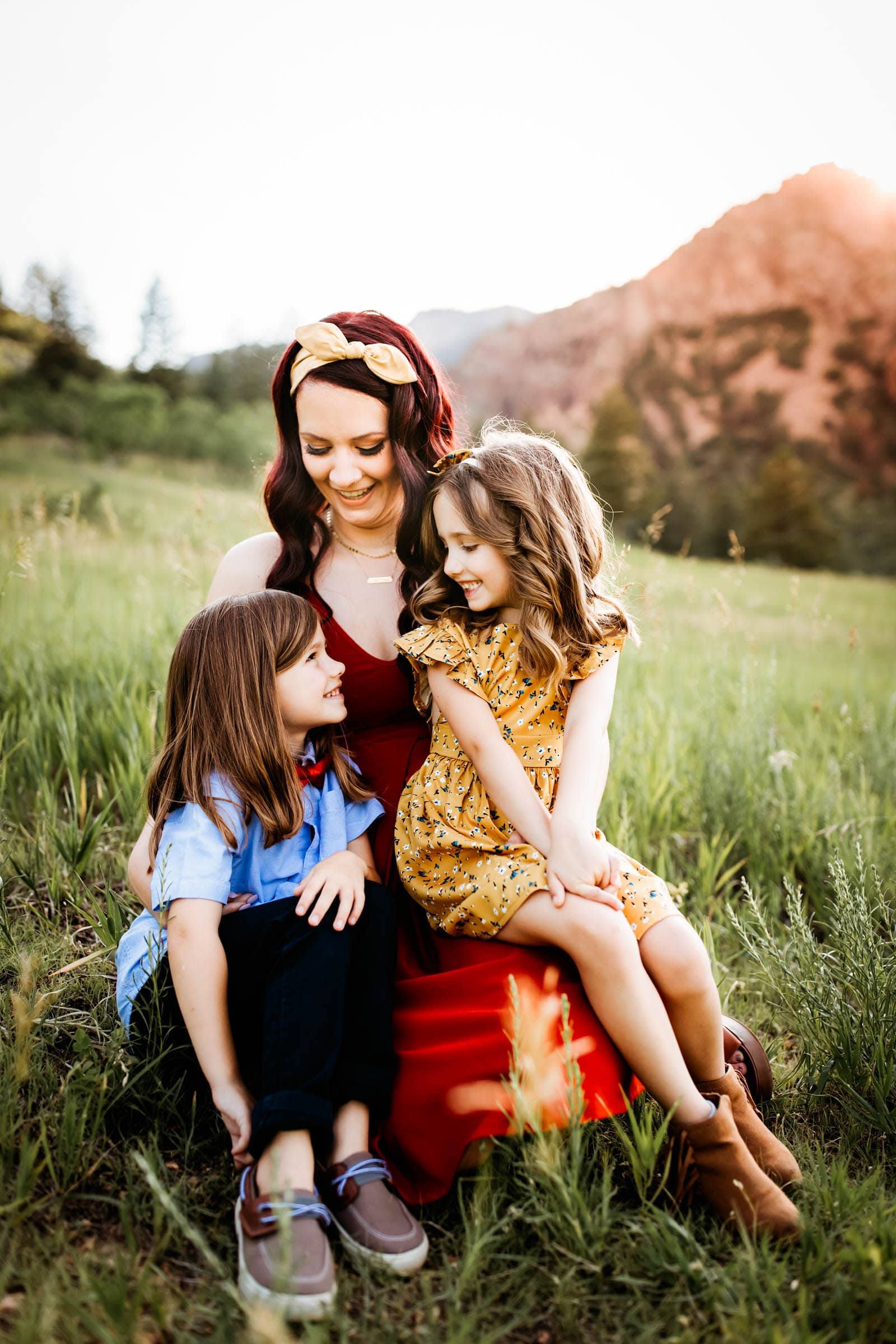 Family Photo Session in North Cheyenne Canon