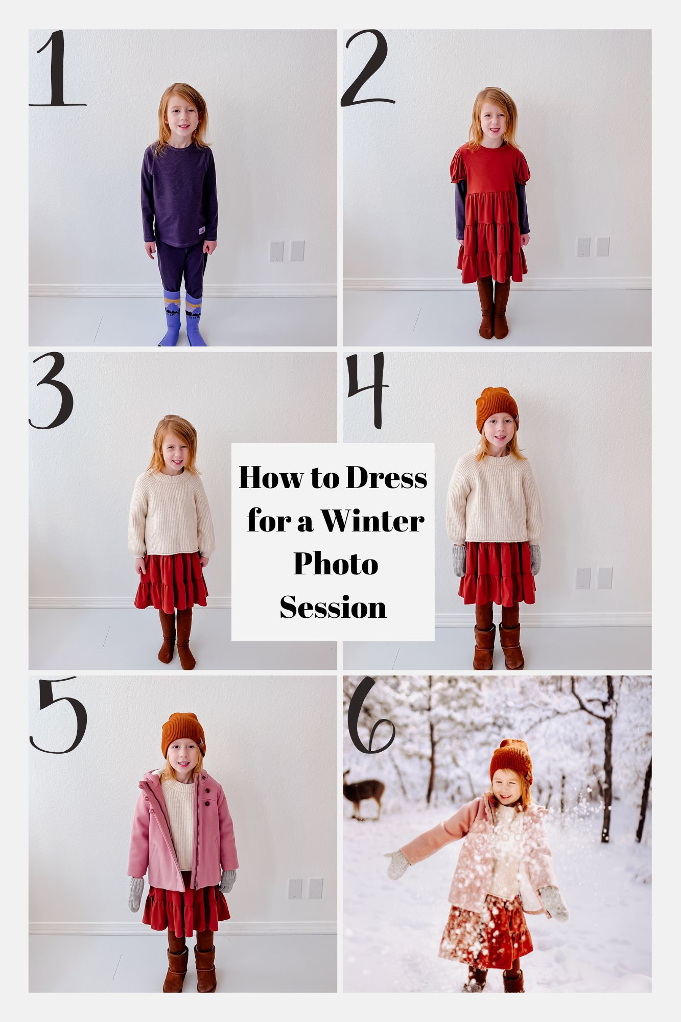 How to dress for a Colorado Springs Winter Photo Session