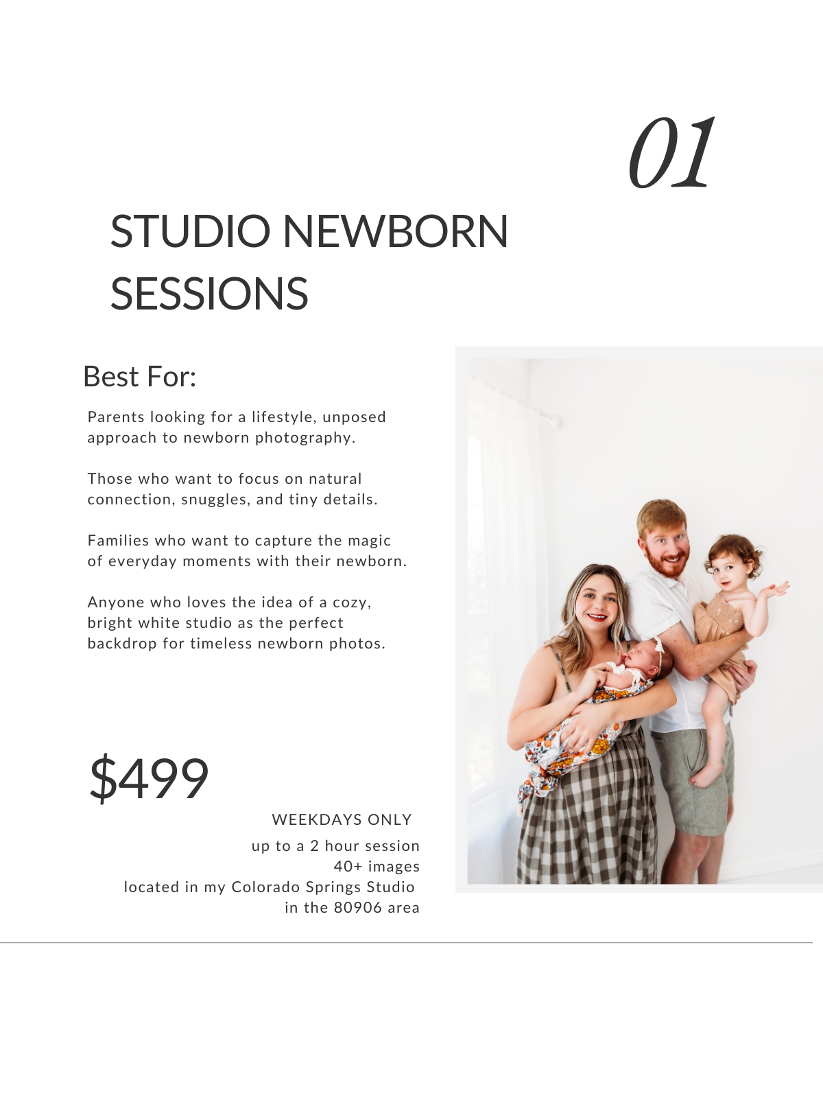 Colorado Springs Newborn Photography