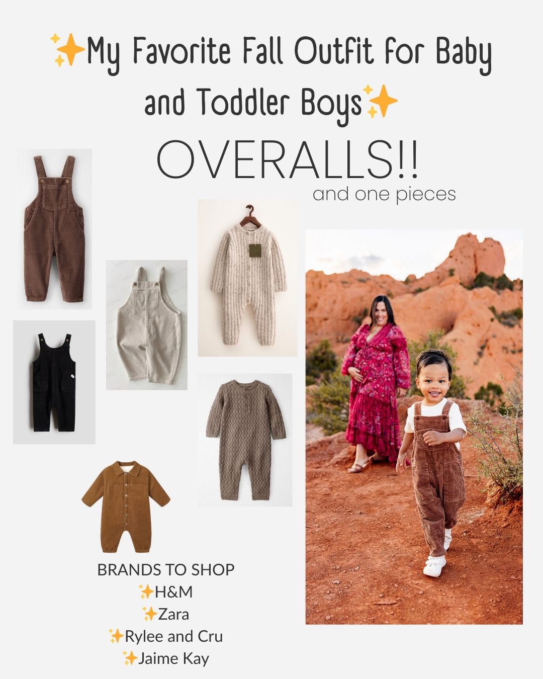 outfit examples for baby and toddler boys 